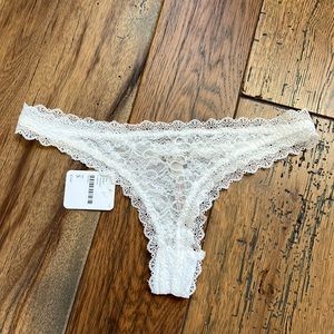 NWT Intimately Free People Lace Thong